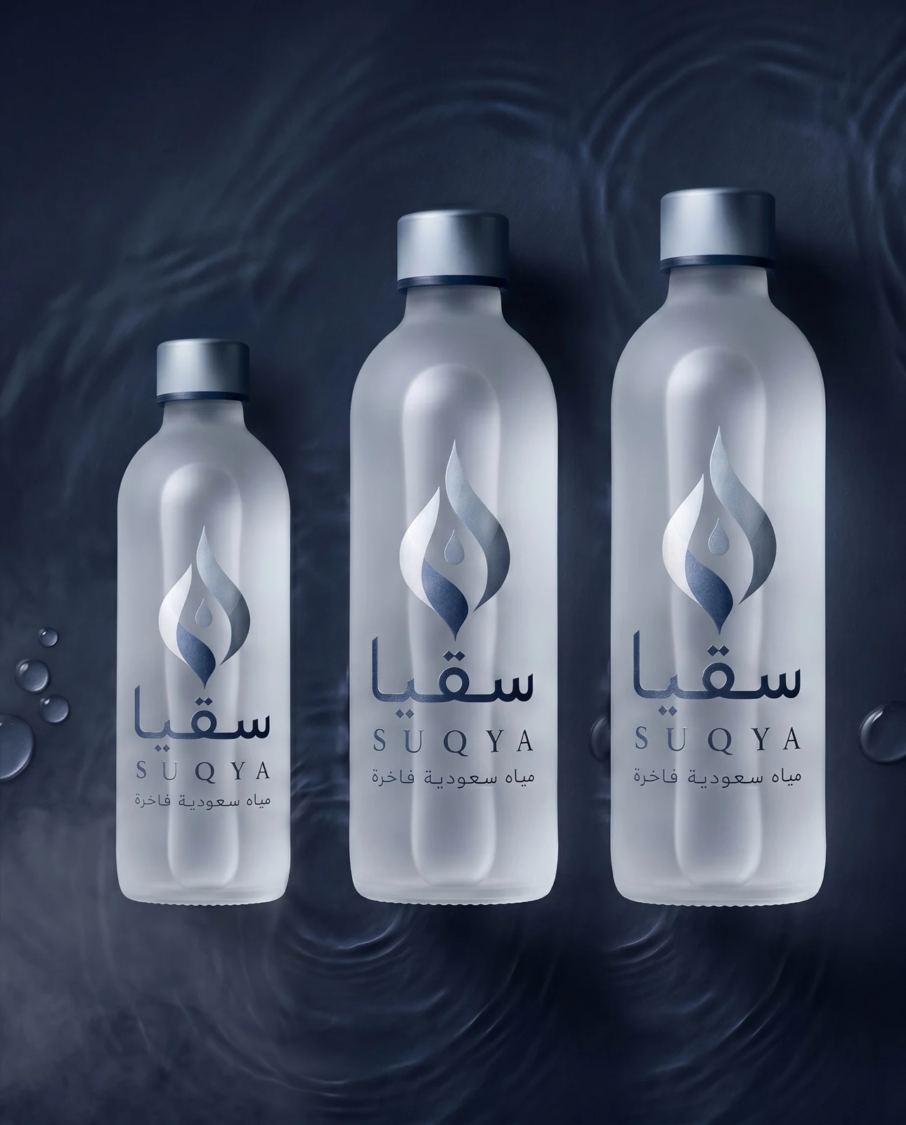 نظام الأحجام: قارورة واحدة بثلاث سعات، وهوية واحدة لا تتغير.
